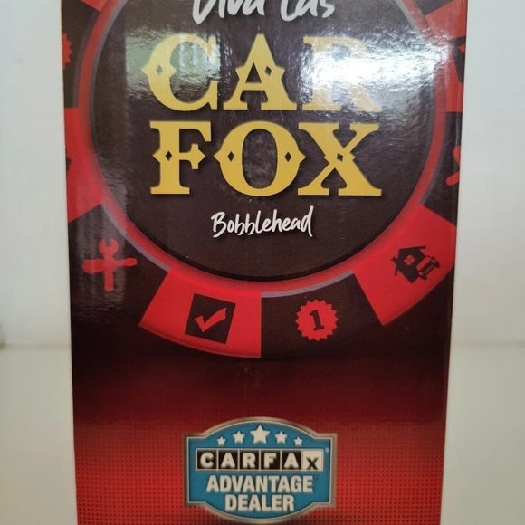 Car Fox 2020 bobblehead, Viva Las Car Fox, New in box - Picture 2 of 8